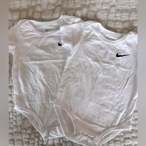 White Nike Onsies